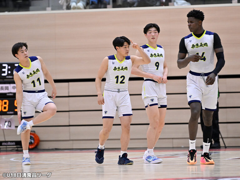 帝京長岡がU18トップリーグ残留の切符を掴み取る…ブロック王者・中部大第一に25点差勝利 | バスケットボールキング