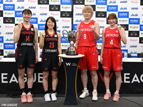 Wリーグ決勝前日会見…トヨタ山本麻衣「必死に勝つ」デンソー髙田真希「チャレンジャーとして挑む」