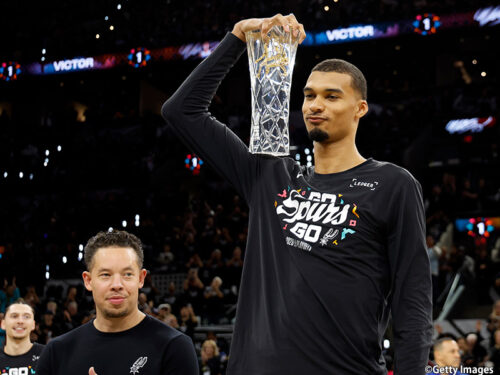 最優秀守備選手賞のウェンバンヤマ、昔はディフェンスが下手だった「あいつを攻めろと言われていた」