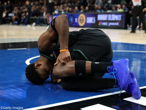 ウルブズのエース、アンソニー・エドワーズが左ヒザ負傷のため数週間を欠場か？