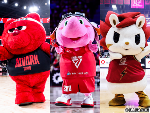 Bリーグのマスコットオブザイヤーのファン投票結果発表…“お馴染み”トップスリーが決選投票に進出
