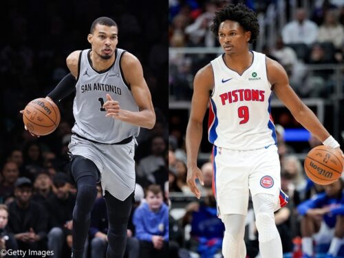 3月の月間最優秀守備選手賞にスパーズのウェンバンヤマ、ピストンズのトンプソンが選出