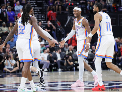 サンダーがクリッパーズに快勝…3年連続でウェスト1位の座を獲得