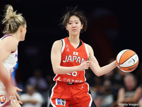 女子日本代表、WNBAチームとの対戦は2連敗…田中こころがチーム最多14得点