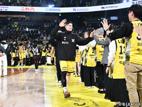 SR渋谷が新ホームTATでの初陣飾る…ベンドラメ「感謝したい」ホーム移転やA東京との“理想の関係”にも言及