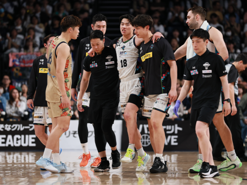 佐賀バルーナーズの内尾聡理が左アキレス腱断裂…手術を受け全治6～7カ月と診断