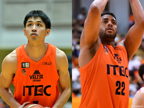 B2静岡が渡久地政睦との契約を双方合意で解除…負傷離脱のバローンマーテルが約2カ月ぶりの復帰へ