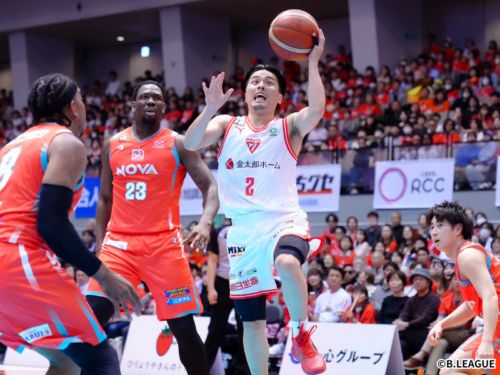 千葉Jが延長戦の末広島にリベンジ果たす…ホグが30得点、今季初先発外の富樫も17得点