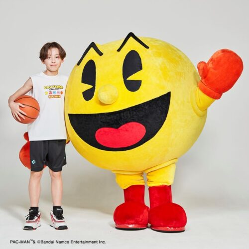 コンバース×パックマンのコラボレーション商品…ミニバス世代向けのノースリーブシャツが登場