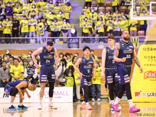 【4月11日・12日のB2試合結果】信州が今節連勝で東地区優勝マジック2…神戸は延長戦を制し連勝を伸ばす