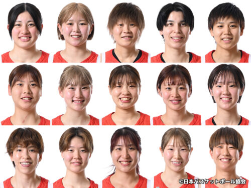 ラトビア代表との2連戦に臨む女子日本代表メンバー発表…大黒柱の髙田真希や最年少19歳・後藤音羽ら15名選出