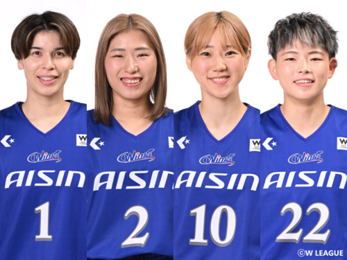 アイシンが渡嘉敷来夢ら4選手の退団を発表…現役引退の岡本は「この経験を生かして次に」