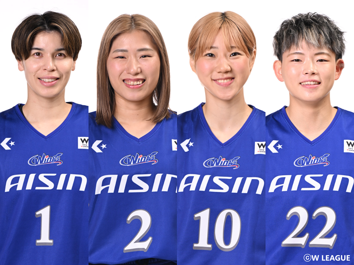 アイシンが渡嘉敷来夢ら4選手の退団を発表…現役引退の岡本は「この経験