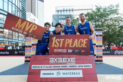 3x3.EXESUPER PREMIER 2026-27男子が開幕…36チーム参戦、ワテラスと焼津港で開催