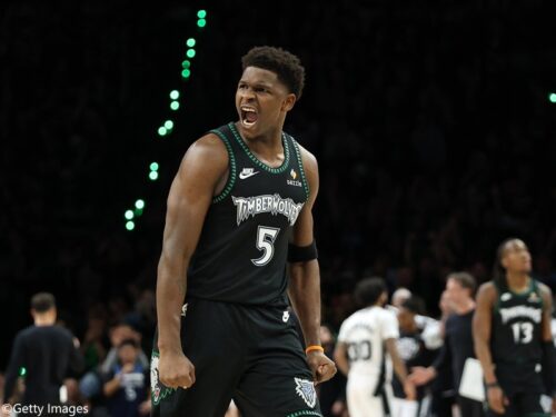 24歳のエドワーズが第4戦で圧巻の36得点…プレーオフ歴代4位タイの快記録に到達