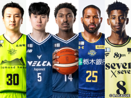 Bリーグのベストファイブ発表…ニュービル以外は初受賞、日本人選手は富永啓生が唯一選出