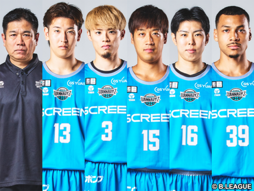京都ハンナリーズが伊佐HC続投と5選手の契約発表…前田と川嶋は新たに複数年契約を締結