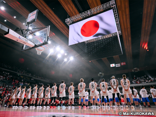 女子日本代表戦でDream Amiが国歌独唱「心を込めて歌わせていただきます」