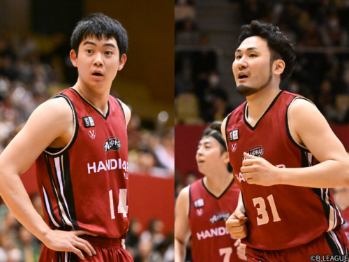 越谷アルファーズ、大庭岳輝と喜多川修平が契約継続合意…B.ONE優勝に向け、主力二人が揃って残留