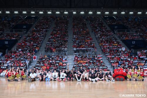 アルバルク東京がファン感謝祭を開催…退団するサイズや引退の菊地祥平らが感謝の言葉