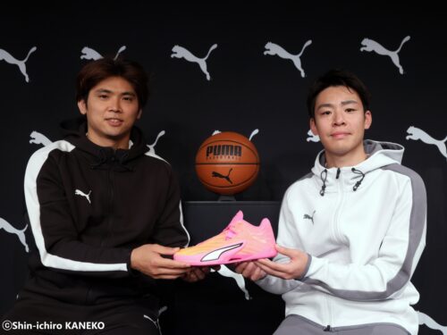 「今キテる」原修太と佐々木隆成が語るプーマ最新シューズの魅力…PG2人が語ったBプレミアへの抱負