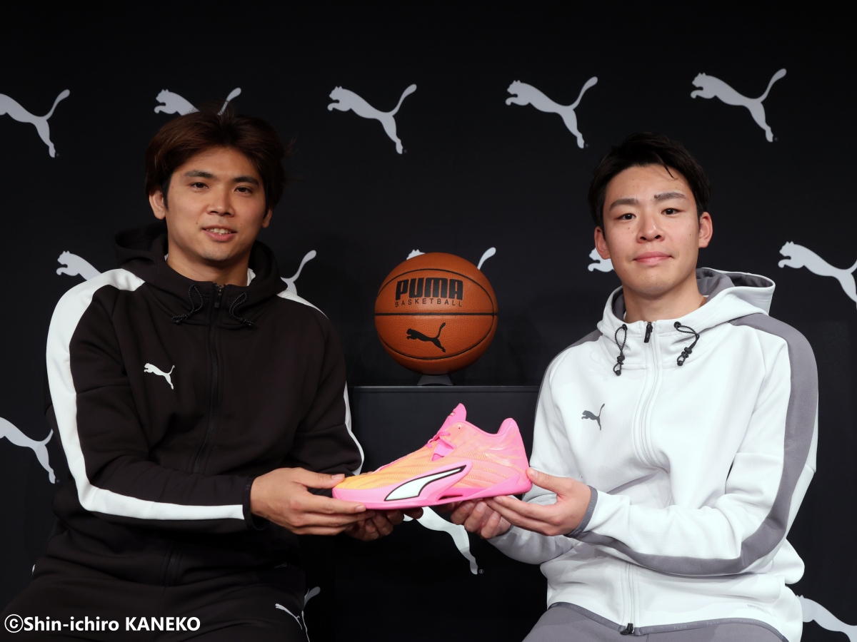今キテる」原修太と佐々木隆成が語るプーマ最新シューズの魅力…PG2人が
