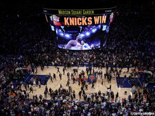 残り1.2秒にアヌノビーが決勝プットバック…最大29点差から大逆転のニックスが優勝へ王手