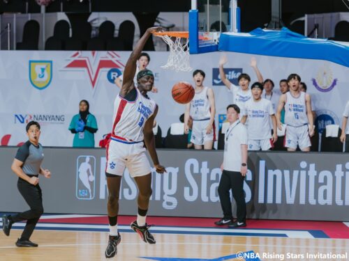 タルモンが18得点18リバウンド…鳥取城北がNBA主催大会の初陣で大勝し白星発進