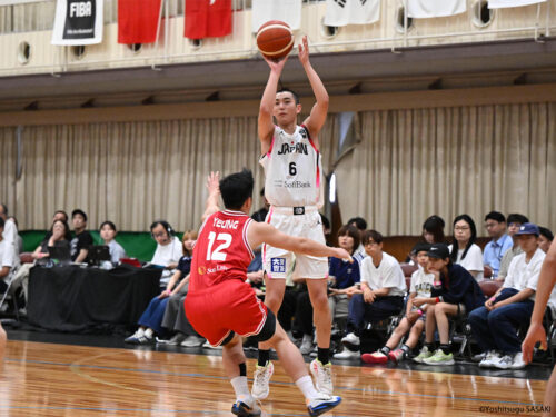 U18日本代表がアジア杯東アジア地区予選を白星発進…ホンコン・チャイナに48点差圧勝