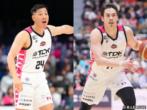 長崎ヴェルカが秋田退団の髙比良寛治＆土屋アリスター時生を獲得「新たな歴史を築いていきたい」