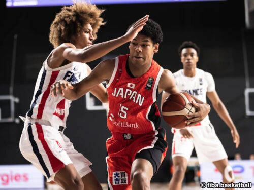 U17日本代表がフランス代表に敗戦…白谷33得点と奮闘、W杯3連敗で順位決定ラウンドへ