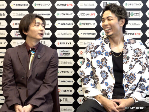西村文男＆菊地祥平が選ぶ「相手チームの歴代ベスト3」…ギブス、富樫、そして互いの名も／B MY HERO!
