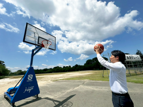 滋賀、安曇川スポーツセンターへバスケットボールリング寄贈…地域のスポーツ環境充実へ