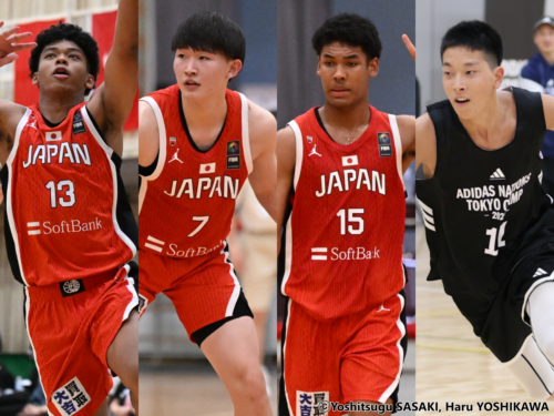 男子U18日本代表が第5次強化合宿の参加メンバーを発表…本田蕗以や白谷柱誠ジャックら14名招集