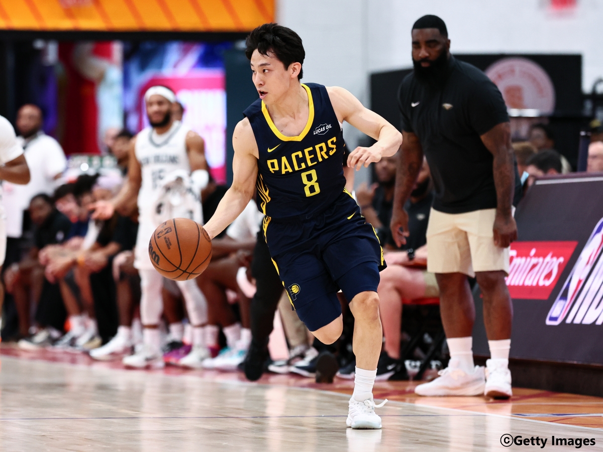 河村勇輝が5得点12アシストと躍動...ペイサーズはペリカンズに快勝し最終戦を白星で飾る