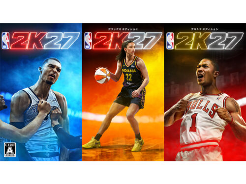 『NBA 2K27』が9月4日に発売決定…ウェンバンヤマ、クラーク、ローズがカバーに登場