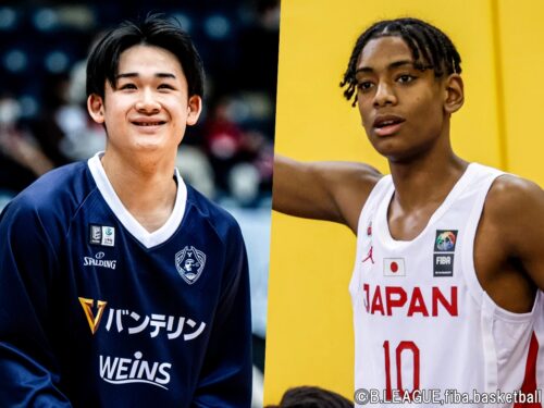佐藤凪と新郷礼音が横浜BCトップチームの練習参加…神奈川出身の2人が地元でさらなる成長へ