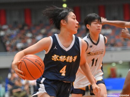 京都精華復活、2年ぶり4回目のインハイ制覇…谷が4本の3ポイントを含む16得点をマーク