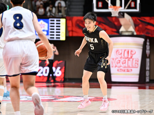 【U18トップリーグ女子】桜花学園が45点差をつけて岐阜女子に快勝…全Qで1ケタ失点に抑える鉄壁の守備