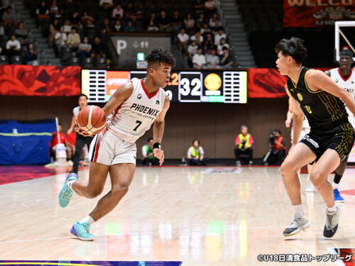 【U18トップリーグ男子】タルモンが15得点17リバウンドの大活躍…鳥取城北が藤枝明誠との大接戦を2点差で制す