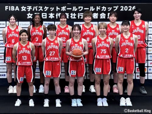 【9月4日〜13日】バスケ女子日本代表「FIBA女子ワールドカップ2026」｜放送配信・メンバー・試合情報
