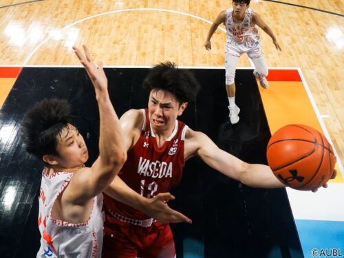 AUBL2026、早大が逆転で4強入り…松本秦が大会新記録41得点、下山瑛司は17得点12アシストの活躍