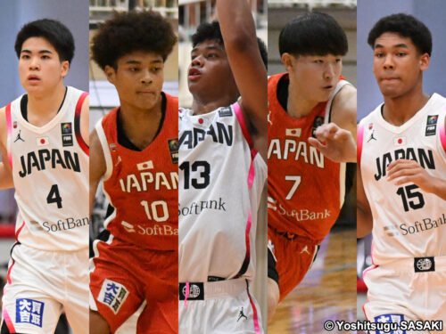 U18男子日本代表のアジアカップ登録メンバー発表…本田蕗以、白谷柱誠ジャックら12名