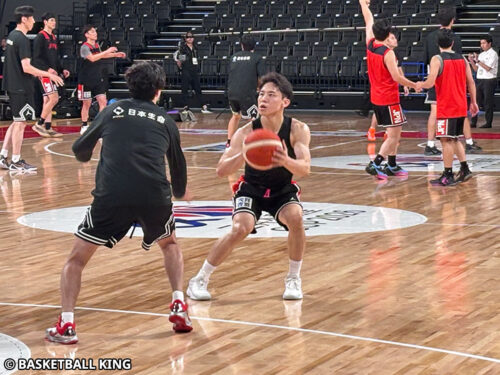 日本代表の河村勇輝「次につながるような試合に」八村合流から2日で韓国戦へ、W杯予選に照準