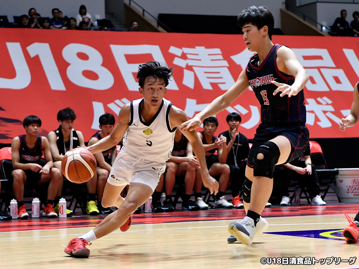 U18トップリーグ男子】藤枝明誠が日本代表組不在の王者・福大大濠に