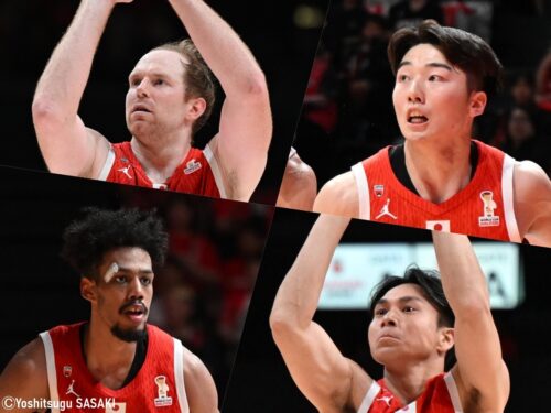 アジア競技大会個人スタッツ…アレックス・カークが16.7得点、3P成功率は津屋と山﨑がトップ2にランクイン