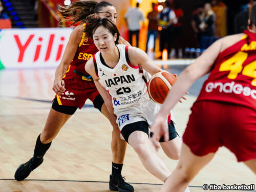 バスケ女子日本代表がW杯グループフェーズ突破…スペインに完敗も準々決勝進出決定戦へ