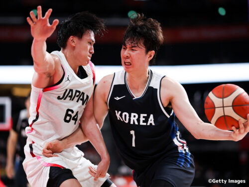 アジア大会で白熱の日韓戦…黒川虎徹が21得点も男子日本代表は敗戦、グループ2位で決勝Tへ