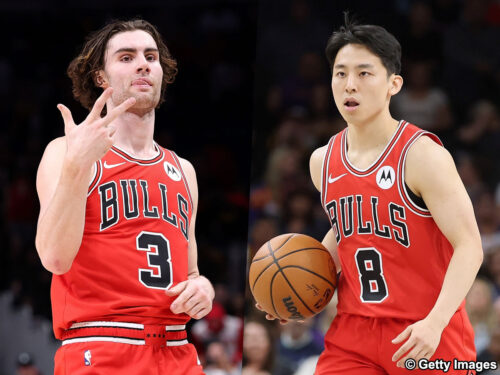 【日本語字幕付き動画】“元チームメート”ギディーが河村勇輝のプレーを解説