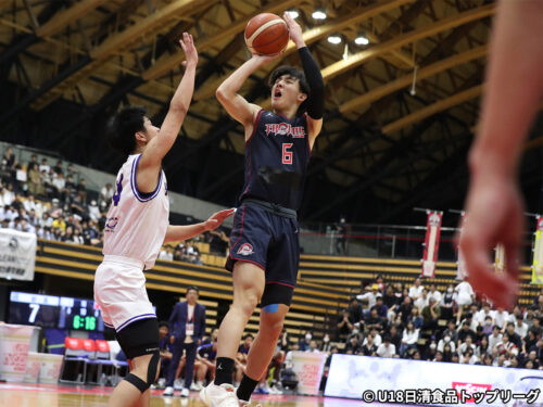 福大大濠などU18トップリーグD1で今季4勝目…中村文哉が最多26得点の活躍